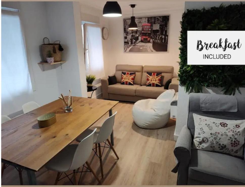 Apartamento Entero Con Desayuno Incluido Y Parking Gratuito, A 3 Km De Playa Con Aire Acondicionado Muskiz Extérieur photo